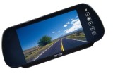 Oglinda auto 7" cu ecran lcd si 2 intrari RCA/AV cu telecomanda si touch