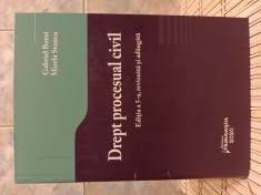 Drept procesual civil, Gabriel Boroi, Editura Hamangiu 2020, Ed.5