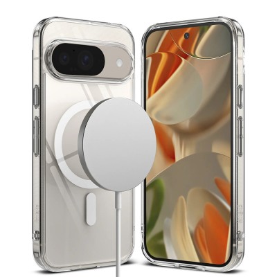 Husa Google Pixel 9 Ringke Fusion MagSafe, transparenta foto