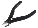 Clești laterali de tăiere ESD LINDSTR&Ouml;M 125mm, oțel aliat, tăiere cu fatetare, duritate 63-65 HRC, pentru s&acirc;rmă cupru &Oslash;0.3-1.6mm