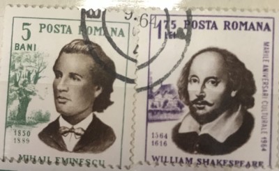 (F) Timbre Serii Romania Personalitati foto