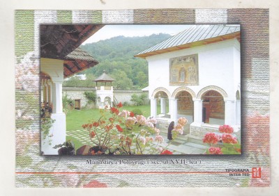 bnk cp Manastirea Polovragi - Vedere - necirculata foto