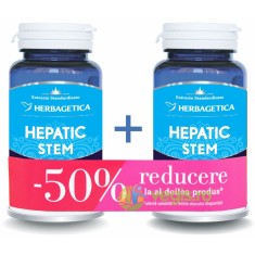 Pachet Hepatic Stem 60cps+60cps (50% reducere la al doilea produs)