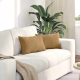 vidaXL Perne pentru canapea 2 pcs Maro 50 x 30 cm 42013635