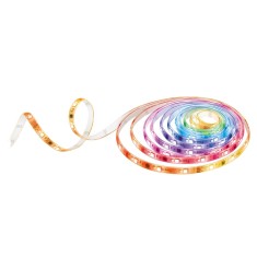 BANDA LED TP-Link Multicolora cu zone de culoare si LED-uri albe, Wi-Fi 2.4 Ghz incorporat,consum 13W/buc, banda 5m, control prin aplicatia Tapo, come