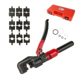 Presa hidraulica manuala pentru sertizare cabluri cu insertii de ondulare PZK 40 70 HMa Dema 18538, 4-70 mm, 8 Tone