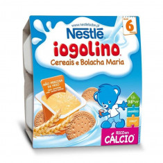 Cereale copii NESTLE Baby Iogolino cereale si biscuiti 4x 100g de la 6 luni foto