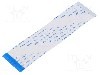 Banda FFC, 50 pini, lungime 101mm, seria FFC5-TIN, GCT - 05-50-D-0101-A-4-06-4-T