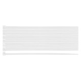 Coliere plastic albe 2,5 x 80 mm EXTREME, rezistente UV, 100 buc