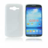 Husa Silicon S-Line Sam Galaxy Core 4G G3518 Alb