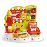 Cumpara ieftin Patiserie si gelateria, Smoby Ice Cream cu casă de marcat şi cu 21 de accesorii