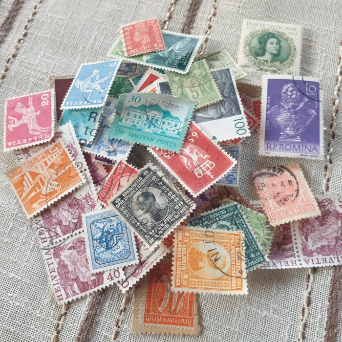 Lot timbre Elveția Rom&acirc;nia, Serbia