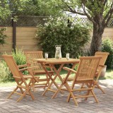 VidaXL Set mobilier de grădină, 5 piese, lemn masiv de tec 3059584