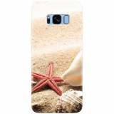 Husa silicon pentru Samsung S8 Plus, Beach Shells And Starfish