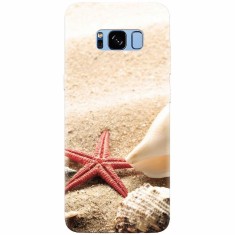 Husa silicon pentru Samsung S8, Beach Shells And Starfish