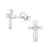 Cercei cruce - Argint 925 foto