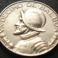 Moneda exotica DECIMO DE BALBOA (10 CENTESIMOS) - PANAMA, anul 1996 *cod 4395