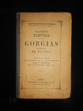 E. SOMMER - GORGIAS DIALOGUE DE PLATON (1872)