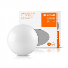 Plafoniera LED Ledvance Osram, 18 W, 1440 lm, 4000 K, Alb foto