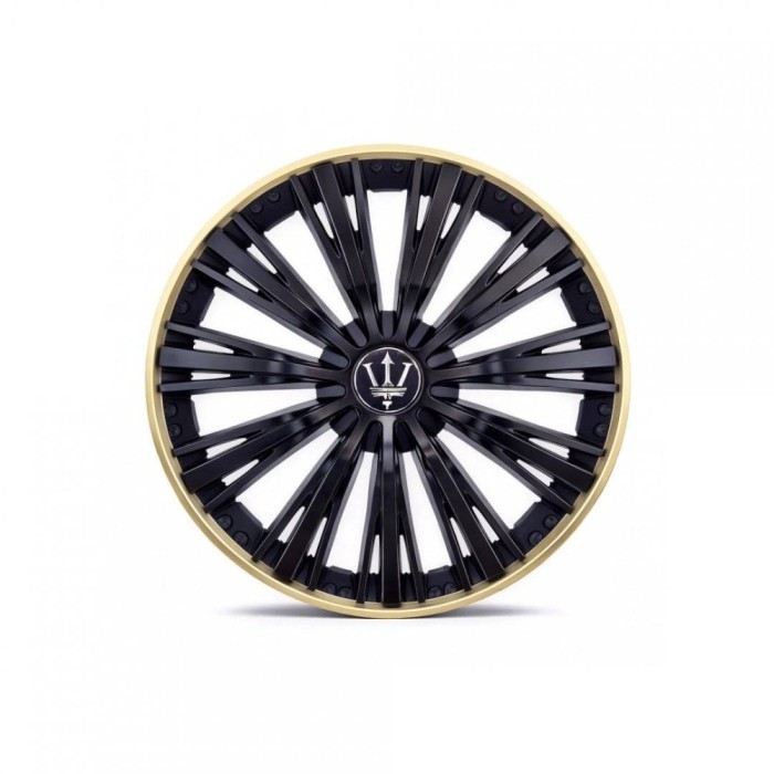 Set capace roti EVO negru+auriu 15&quot;