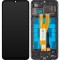 Display cu Touchscreen MP compatibil cu Samsung Galaxy A03 Core A032, cu Rama, Negru