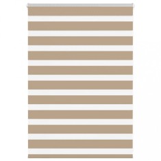 vidaXL Jaluzea tip zebra 110x100 cm lățime țesătură 105,9 cm poliester
