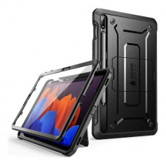 Husa pentru Samsung Galaxy Tab S7 S8 Supcase Unicorn Beetle Pro Negru