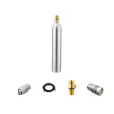 Kit butelie aluminiu 1.6 kg pentru dozator apa cu CO2 Aquapur Valhoh Valrom AQUA80000000016
