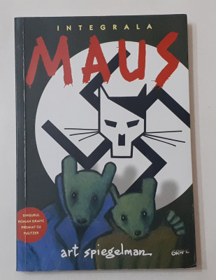 Art Spiegelman - Integrala Maus - Benzi Desenate In Limba Romana VEZI DESCRIEREA foto