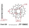 Pinion Fata 13 Dinti Pas 520 Motorevolution Gas Gas EC 250-450F (14-16) Yamaha YZ 125 (05-18) WR 250 R (08-15) WR 250 (01-18)