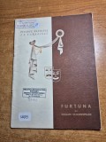 program teatrul national stagiunea 1957-1958 - piesa furtuna - emanoil petrut ,radu beligan,al. giugaru,damian crasmaru