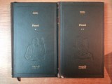 FAUST , VOLUMELE I - II de JOHANN WOLFGANG VON GOETHE , 2010 *BIBLIOTECA ADEVARUL *MINIMA UZURA