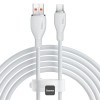 CABLU alimentare si date Baseus Pudding Series, Fast Charging Data Cable pt. smartphone, USB la USB Type-C 100W, 1.2m, alb &quot;P10355703221-B1&quot; (timbru v