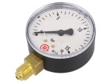 Manometru 0-16bar 63mm pentru lichide și gaze inerte