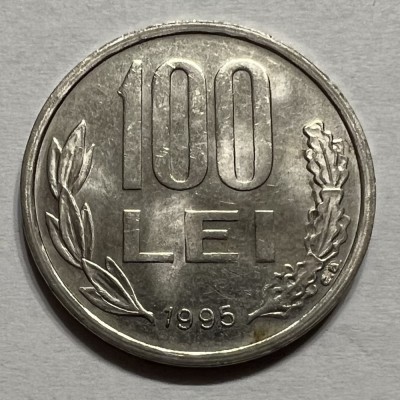 100 Lei 1995 Romania, UNC (2) foto