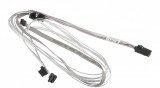 Cablu MiniSAS SFF-8087 la 4 SATA 75/75/90/90 CM 90grade