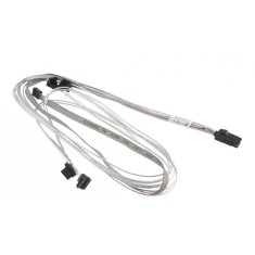 Cablu MiniSAS SFF-8087 la 4 SATA 75/75/90/90 CM 90grade