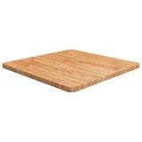 Cumpara ieftin Blat masa patrat maro deschis 60x60x2,5 cm lemn stejar tratat
