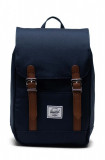 Herschel rucsac Retreat Mini Backpack culoarea albastru marin, mic, neted