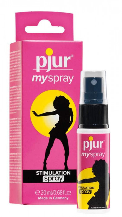 pjur&reg;myspray - Spray Stimulant pentru Femei, 20 ml