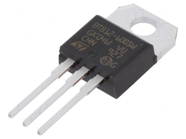 Triac 600V 12A TO220AB Logic Level