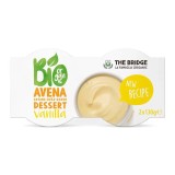 The Bridge Desert din ovaz cu vanilie, eco, vegetal, fara lactoza, 2x130g