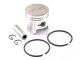 Set Piston Pocket Bike 40mm Bolt 10mm Revo, Piston Scuter, Piese Moto, Diametru 40 mm, Inaltime 40 mm, Bolt 33 mm, 2 Segmenti