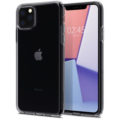 Husa TPU Spigen Liquid Space Crystal pentru Apple iPhone 11 Pro, Transparenta 077CS27228 foto
