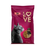 Cumpara ieftin My Love, Hrana uscata pisici adulte, cu vita, 11kg
