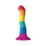 Colours Pride - Dildo realist multicolor, 19 cm, Orion