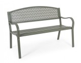 Cumpara ieftin Banca gradina fier verde Lizette 123x55x84 cm