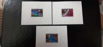 Libia-Telecomunicatii,televiziune-set miniblocuri,nestampilate MNH (C2) foto