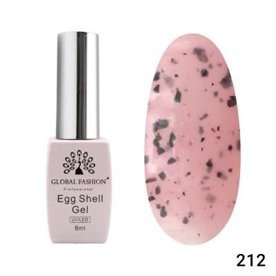 Oja semipermanenta Egg Shell 8ml, 212 foto