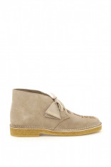 Pantofi barbat Palm angels clarks desert boots with logo PMIA050E20LEA002 1717 Bej foto